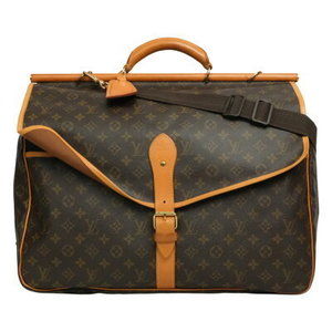 Louis Vuitton Travel Canvas Bag brown Sac Monogram Chasse Handbag